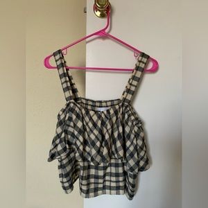 Abound Plaid Tank top